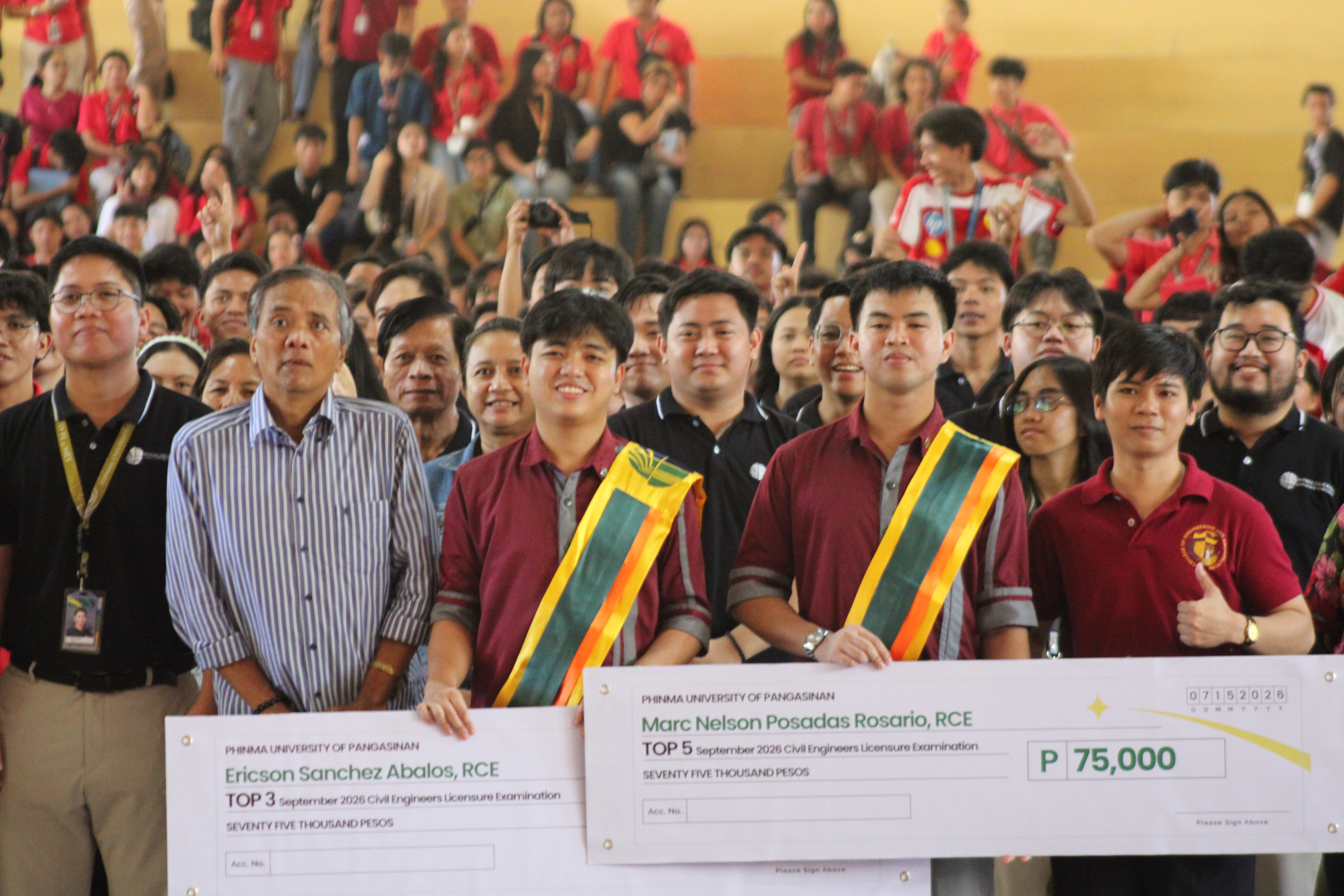 CEA honors CELE topnotchers Rosario, Abalos; celebrates board passers